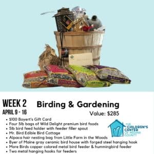 Birding & Gardening Gift Basket