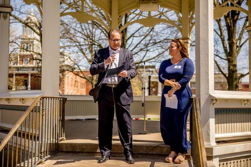 John Coyne presents Proclamation